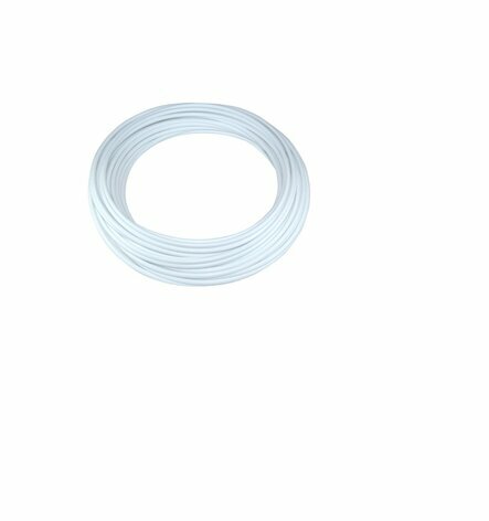 BEYAZ METRELİK FREN DIŞ KABLO 5 MM TEFLONLU ( 20 METRE )