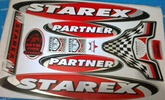 STAREX ETİKET - KIRMIZI