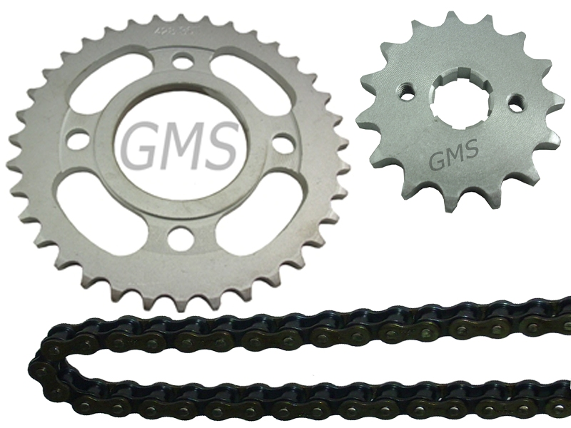 ZİNCİR DİŞLİ SET 110L-15T+38T CG125