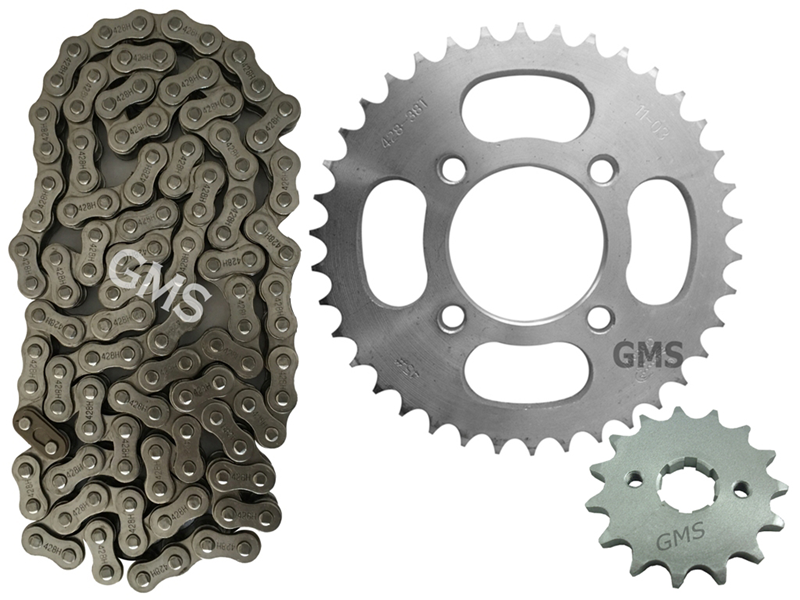 ZİNCİR DİŞLİ SET 428H 116L-15T+38T DRİFT
