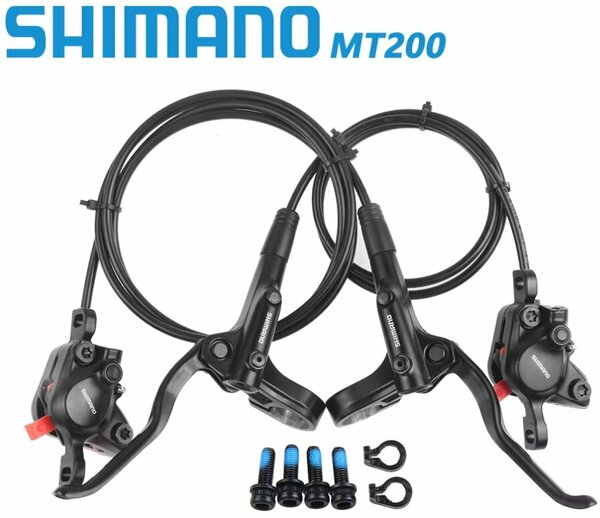 MT-200 HİDROLİK FREN TAKIMI ÖN (100CM) ARKA(200CM) SHIMANO KUTUSUZ