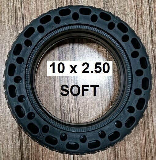 10 X 2.50 E - SCOOTER DIŞ LASTİK DOLGU (SOFT)
